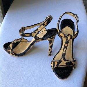 NWOT! GIANI BINI Cheetah Calf Hair Pumps